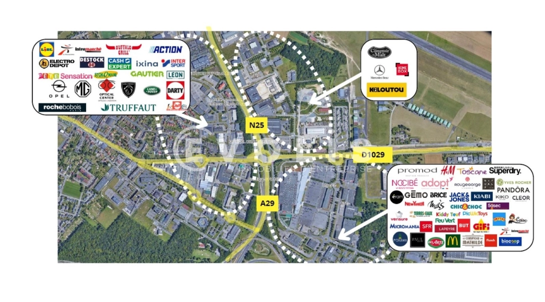 Photo 1 – location Locaux commerciaux	AMIENS (80000)
