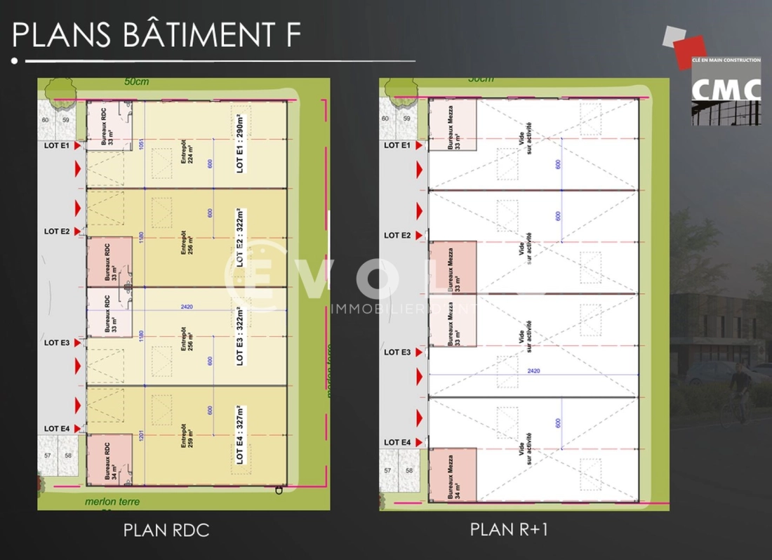 Photo 10 – vente Entrepôts / activités	VILLEFRANCHE SUR SAONE (69400)