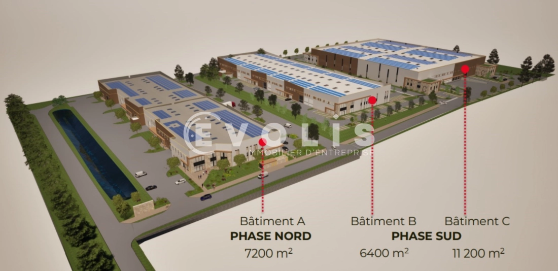Photo 6 – location Entrepôts / activités	VILLEFONTAINE (38090)