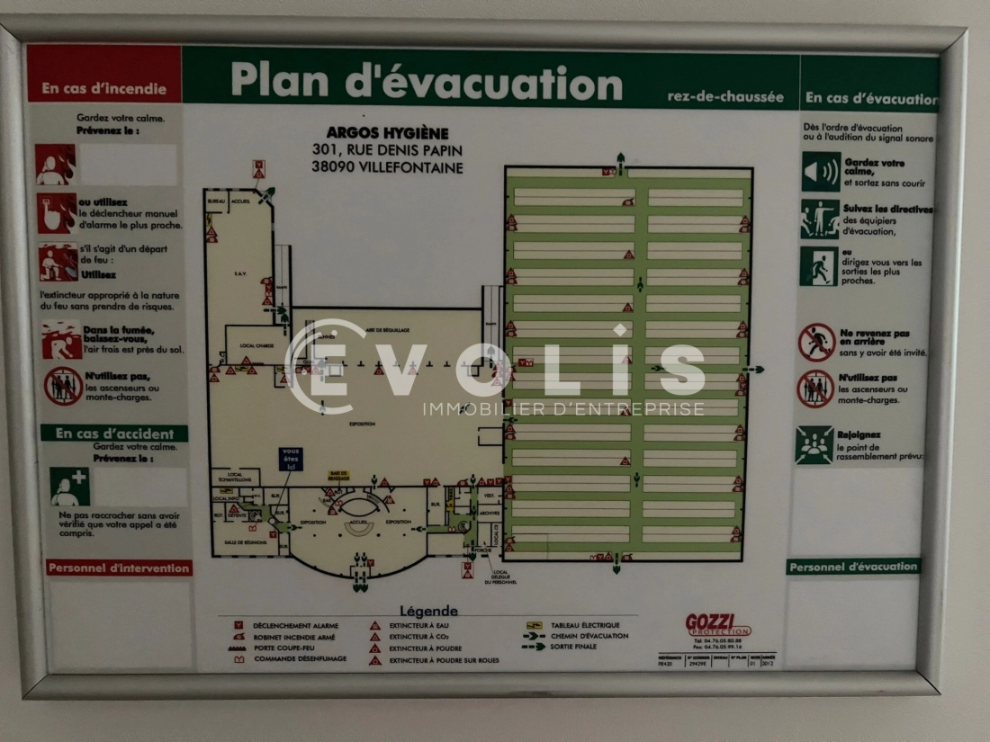 Photo 10 – location Entrepôts / activités	VILLEFONTAINE (38090)