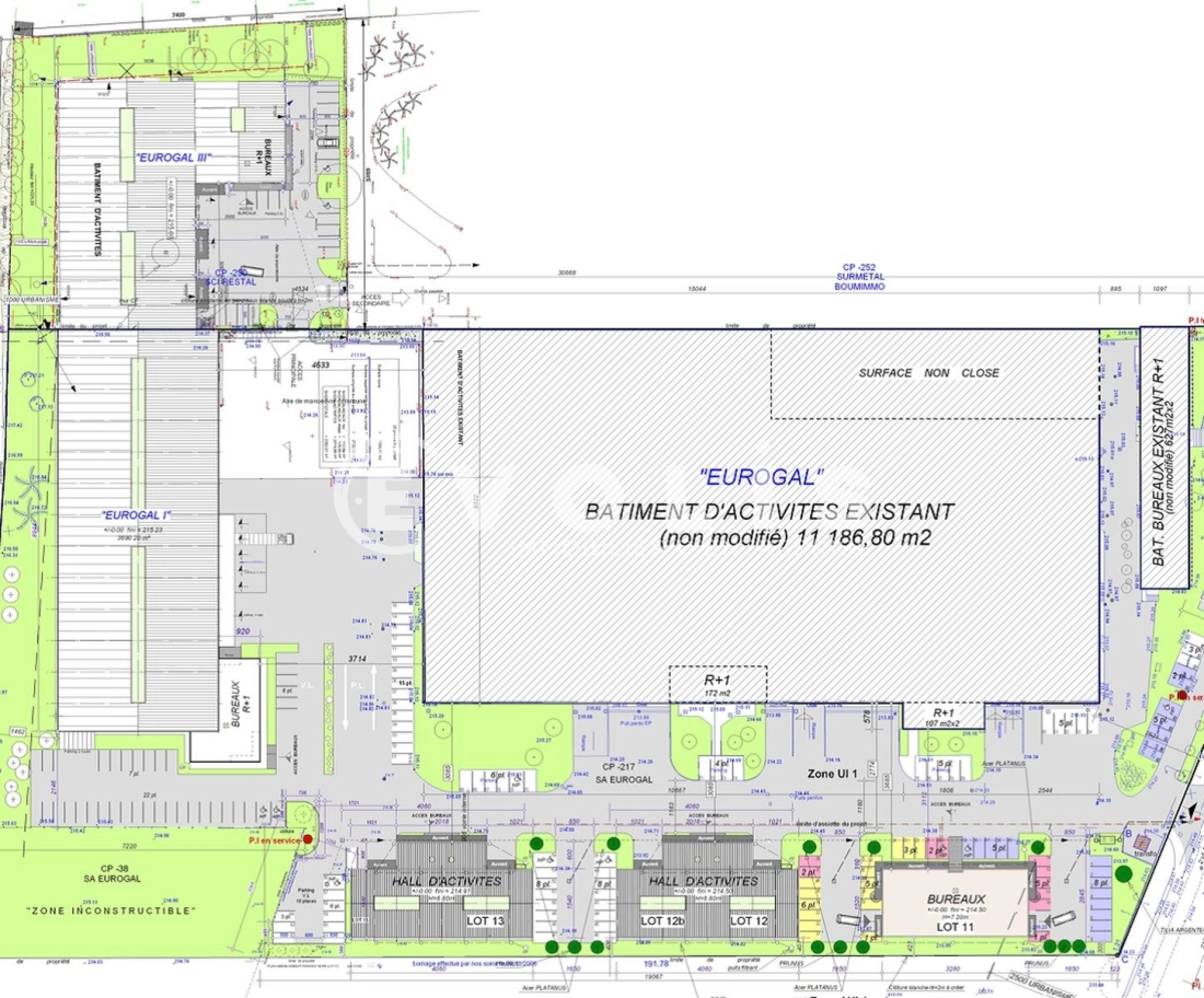 Photo 6 – location Entrepôts / activités	SAINT PRIEST (69800)