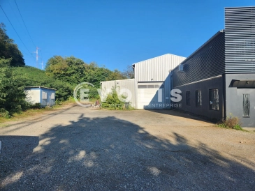 Photo 1 – location Entrepôts / activités	GRENAY (38540)