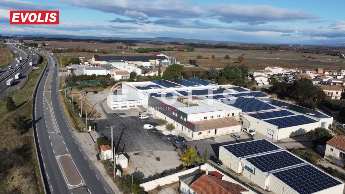 Photo 2 – location Entrepôts / activités	COURTHEZON (84350)