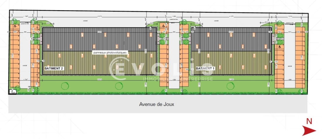 Photo 3 – location Entrepôts / activités	ARNAS (69400)