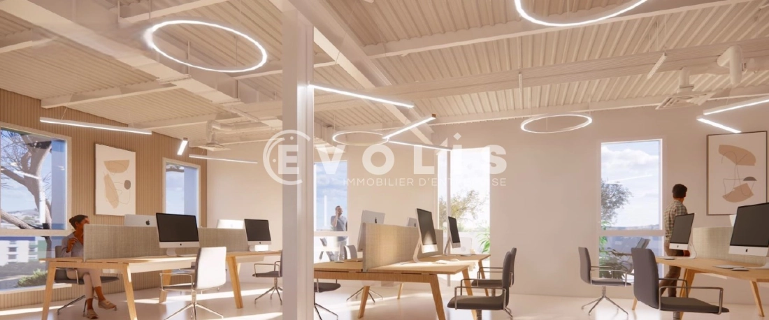 Photo 2 – vente bureaux	LES ANGLES (30133)