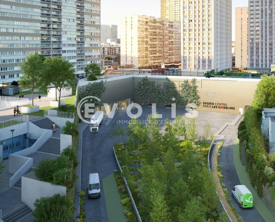 Photo 1 – location Entrepôts / activités	PARIS (75013)