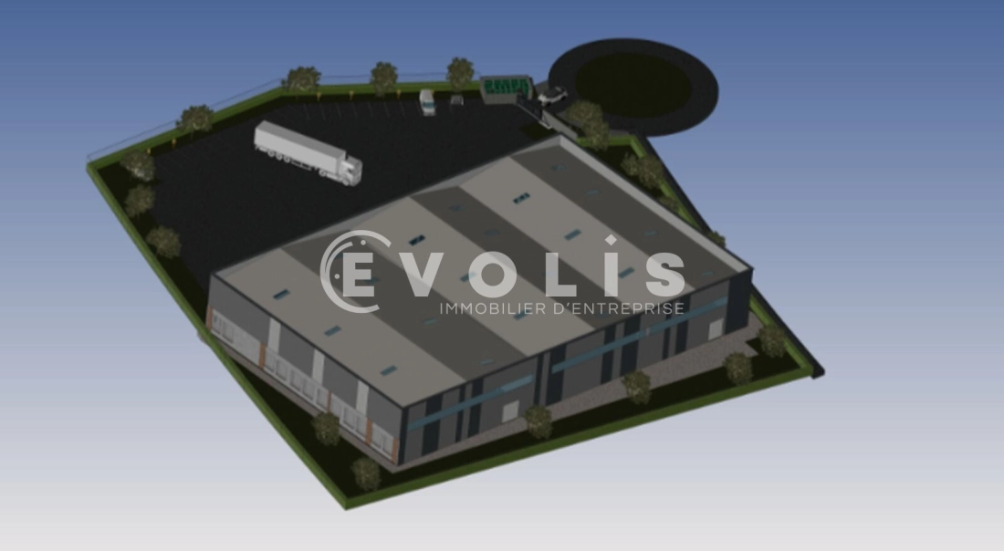 Photo 2 – location Entrepôts / activités	LE PONT DE CLAIX (38800)