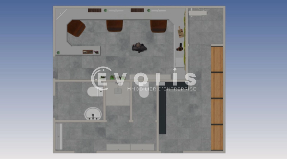 Photo 7 – location Entrepôts / activités	LE PONT DE CLAIX (38800)