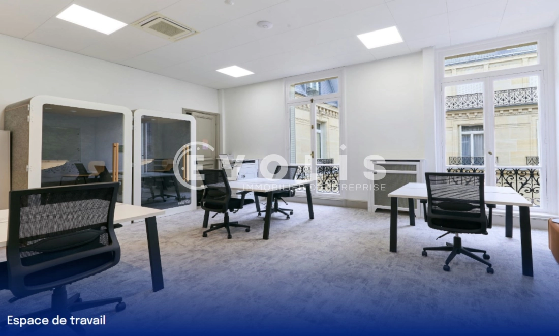 Photo 1 – location Coworking	PARIS (75008)
