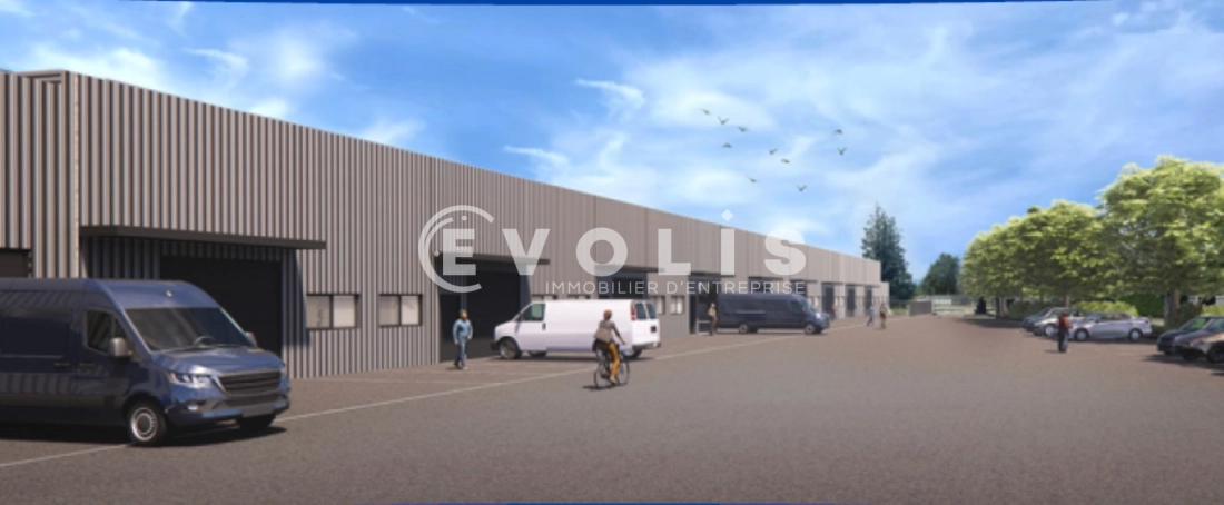 Photo 1 – vente Entrepôts / activités	SAINT ETIENNE DE CROSSEY (38960)