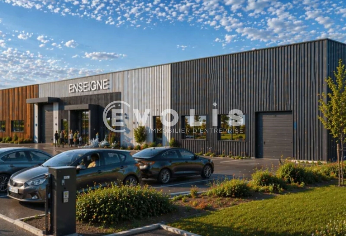 Photo 1 – vente Entrepôts / activités	GUEREINS (01090)