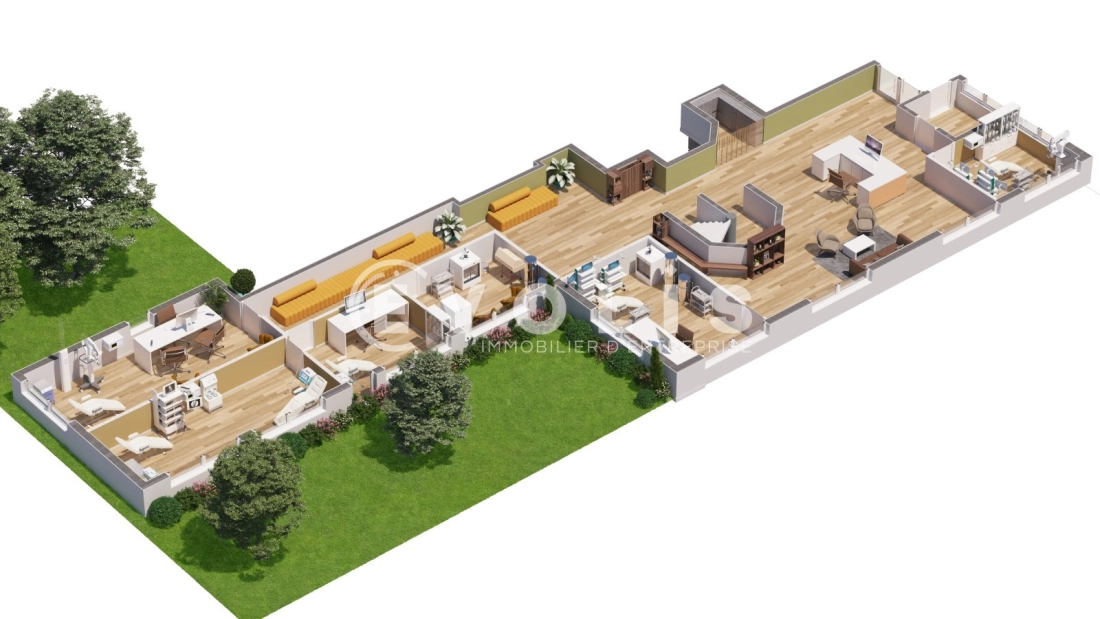 Photo 3 – vente bureaux	FRESNES (94260)