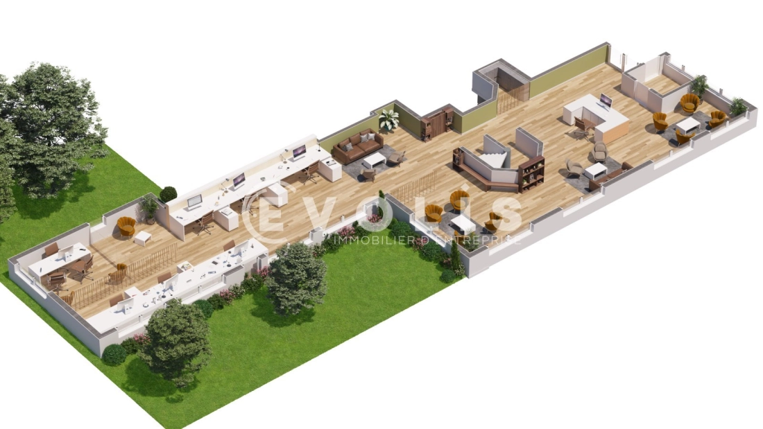 Photo 4 – vente bureaux	FRESNES (94260)