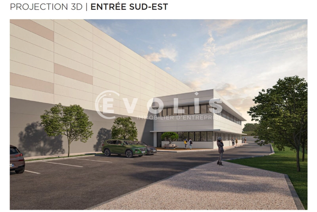 Photo 2 – location Entrepôts / activités	RILLIEUX LA PAPE (69140)