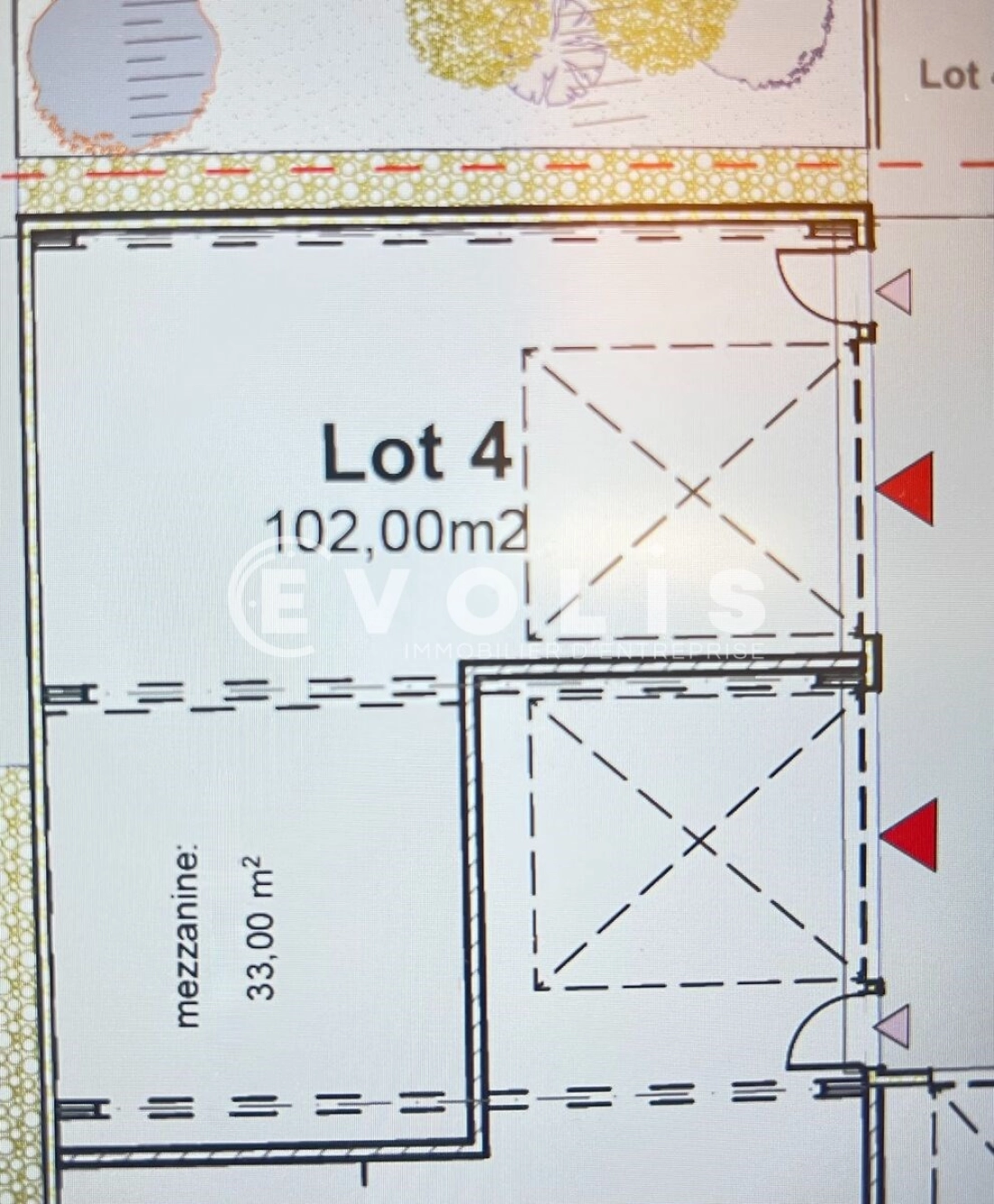 Photo 4 – location Entrepôts / activités	SAINT ETIENNE LA VARENNE (69460)