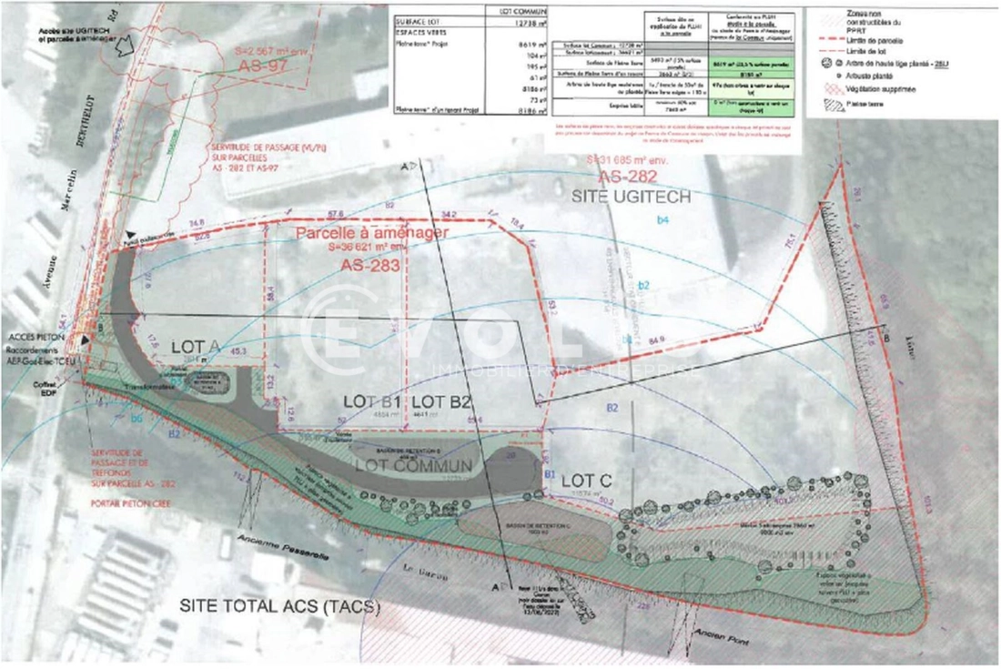 Photo 2 – vente Terrains	GRIGNY (69520)