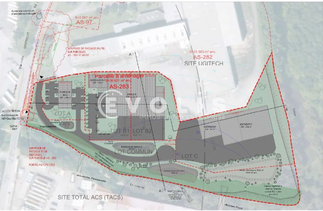 Photo 3 – vente Terrains	GRIGNY (69520)