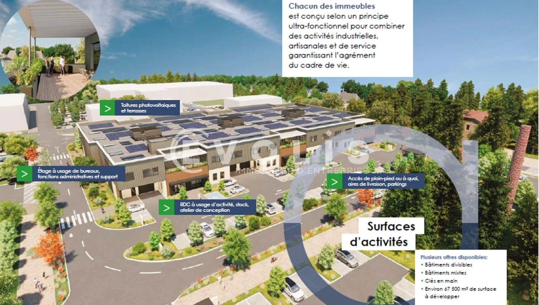 Photo 7 – location Entrepôts / activités	DECINES CHARPIEU (69150)