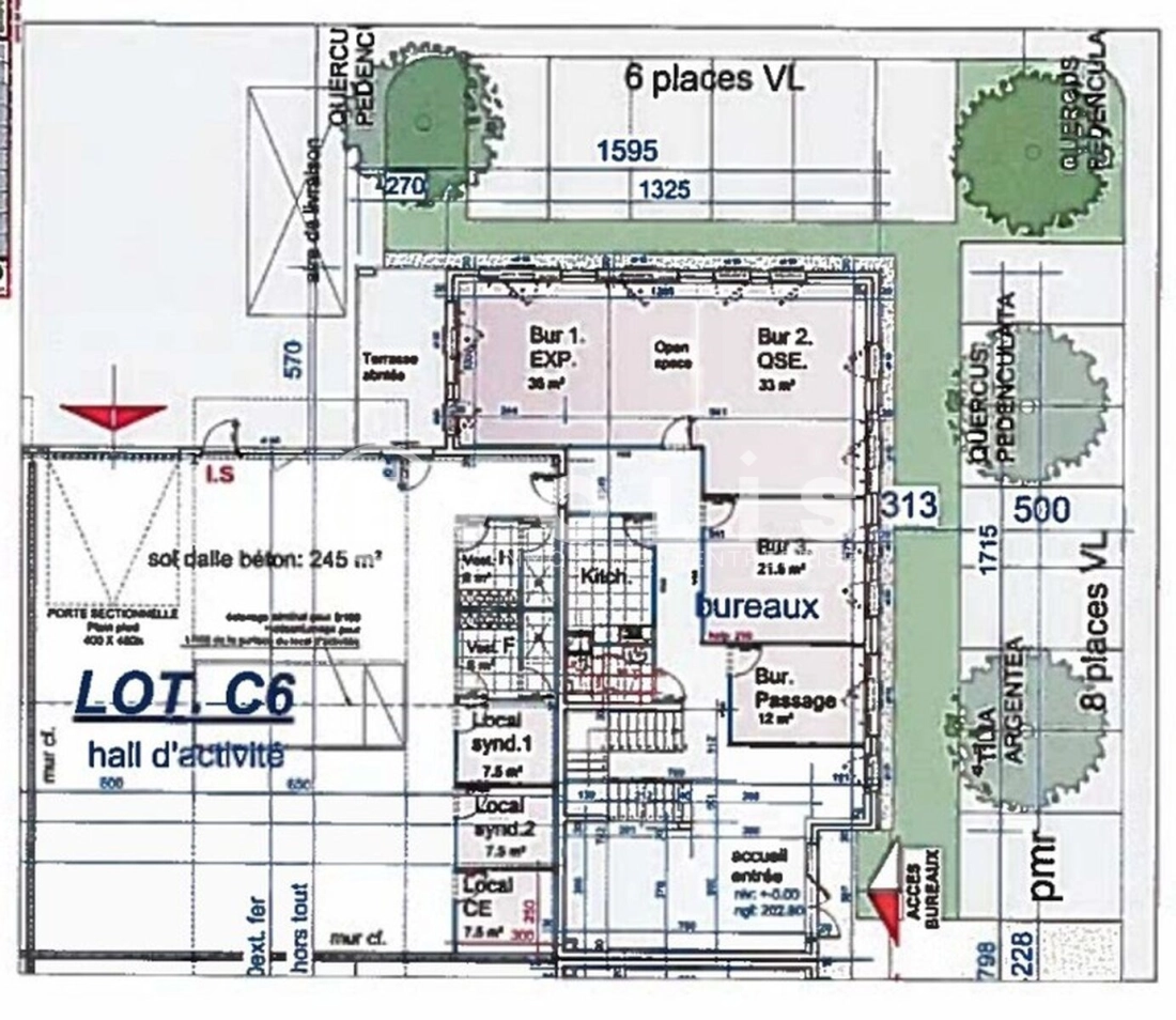 Photo 3 – location Entrepôts / activités	SAINT PRIEST (69800)