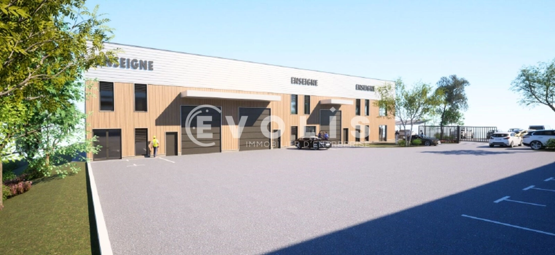 Photo 2 – location Entrepôts / activités	SAINT PRIEST (69800)