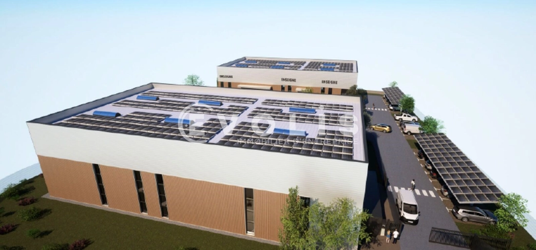 Photo 4 – location Entrepôts / activités	SAINT PRIEST (69800)