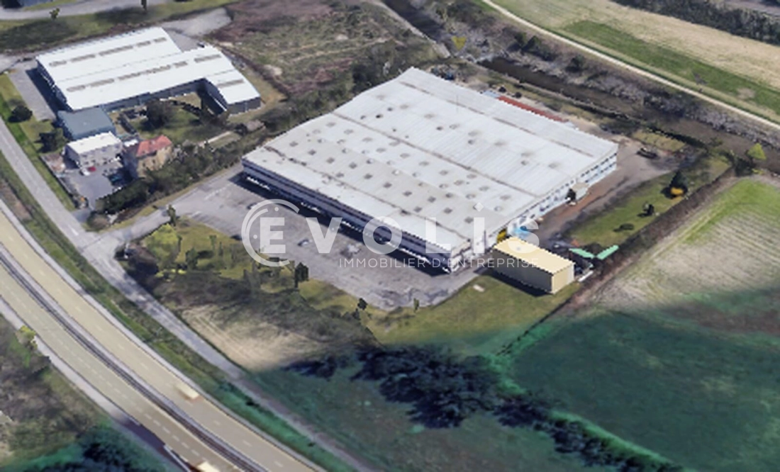 Photo 1 – vente Entrepôts / activités	SAINT ROMAIN EN GIER (69700)