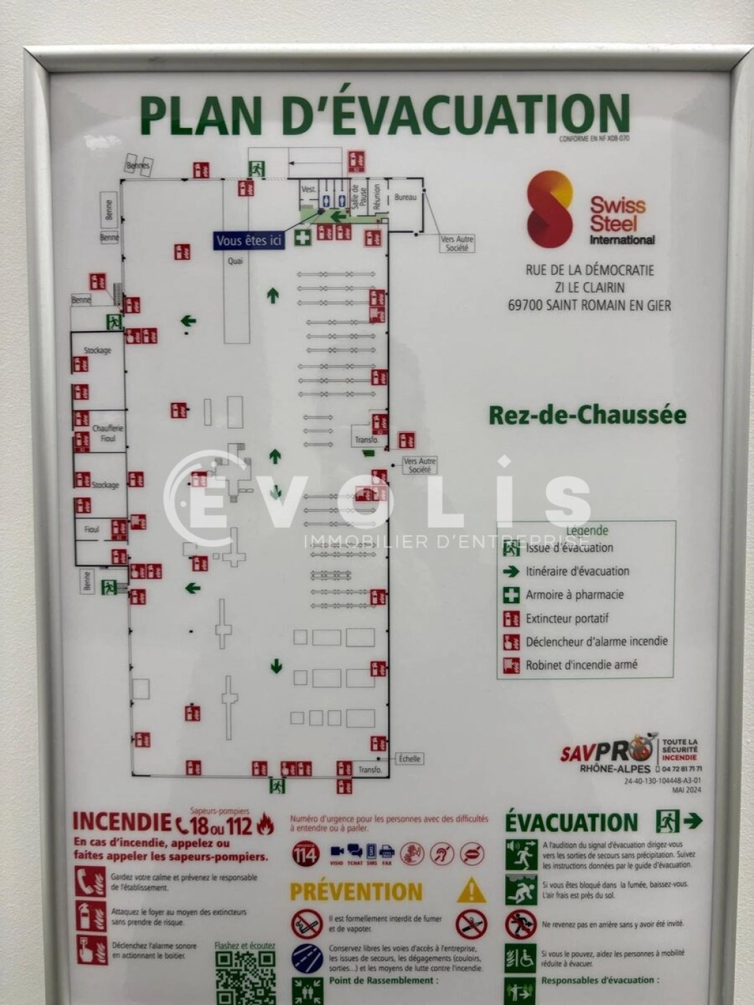 Photo 6 – vente Entrepôts / activités	SAINT ROMAIN EN GIER (69700)