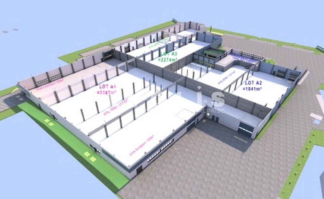 Photo 4 – location Entrepôts / activités	BLYES (01150)