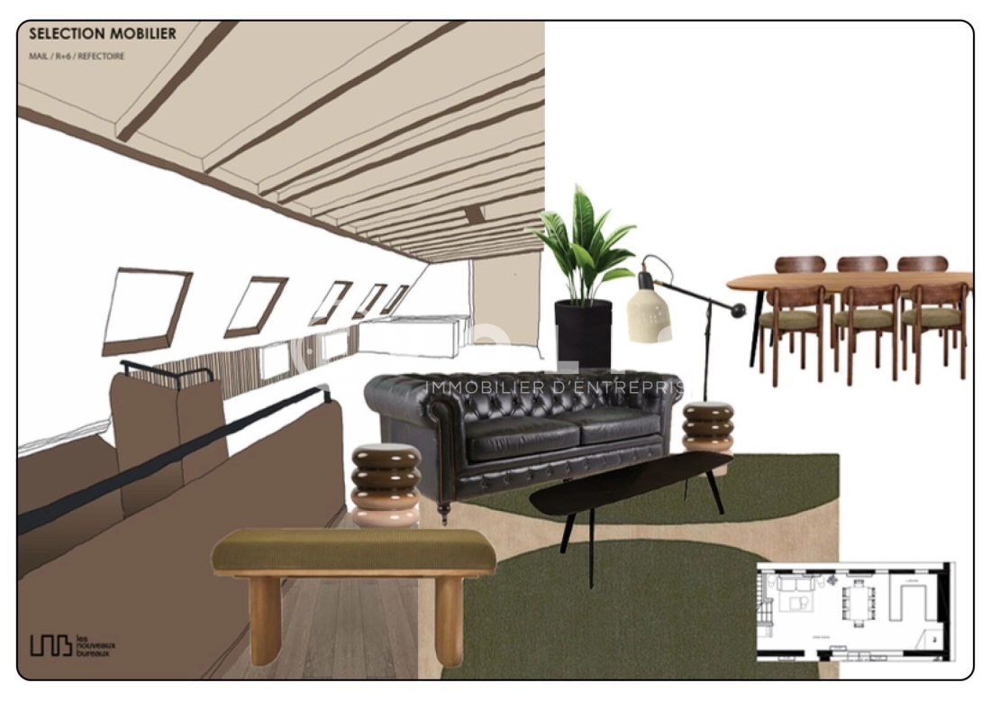 Photo 2 – location Coworking	PARIS (75002)