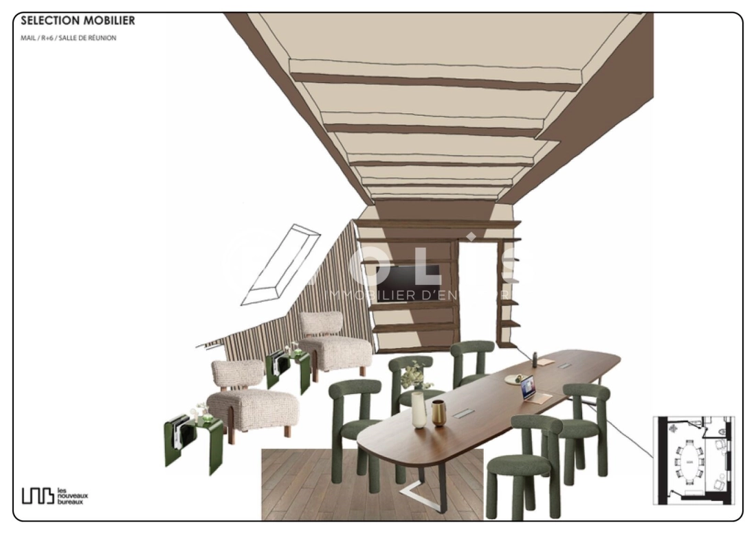 Photo 3 – location Coworking	PARIS (75002)