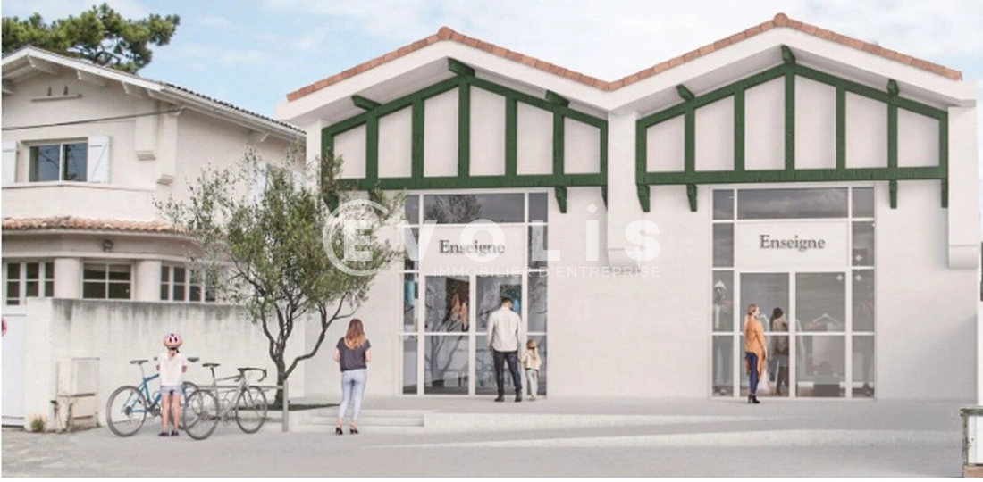 Photo 1 – location Locaux commerciaux	LEGE CAP FERRET (33950)
