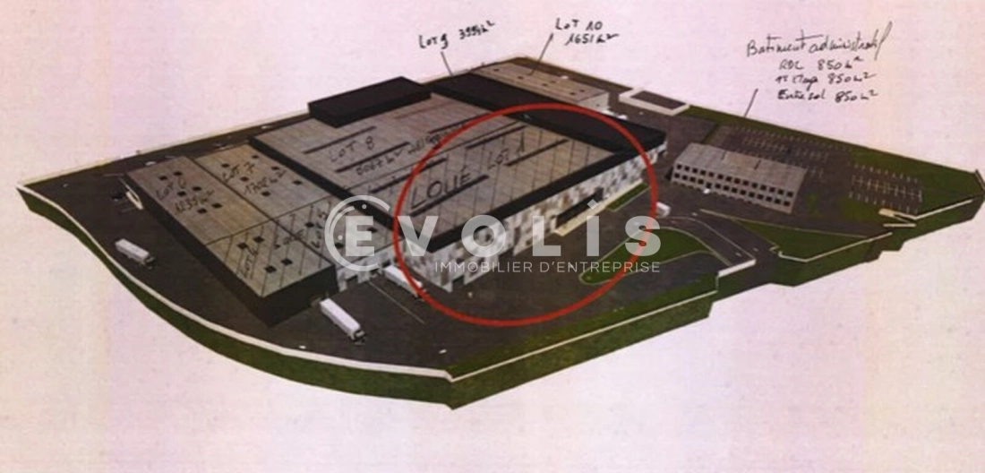 Photo 3 – location Entrepôts / activités	SAINT PRIEST (69800)