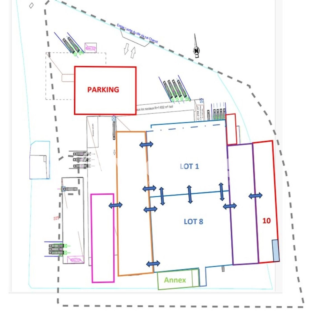 Photo 5 – location Entrepôts / activités	SAINT PRIEST (69800)