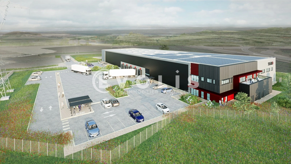 Photo 1 – location Entrepôts / activités	SAINT QUENTIN FALLAVIER (38070)