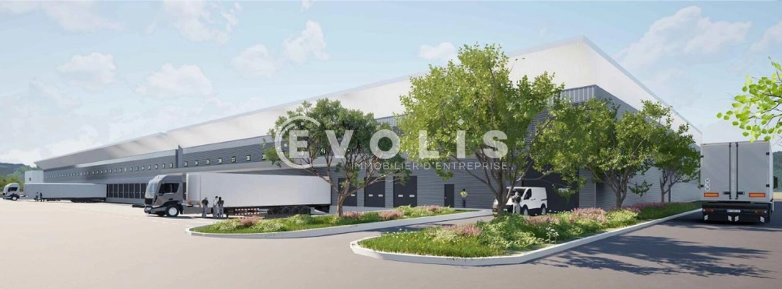 Photo 1 – location Entrepôts / activités	FLEURY MEROGIS (91700)