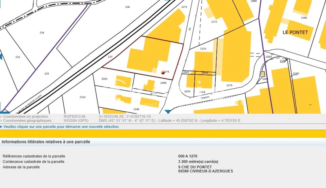 Photo 2 – vente Entrepôts / activités	CIVRIEUX D'AZERGUES (69380)
