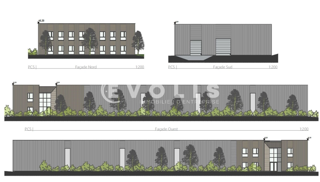 Photo 2 – vente Entrepôts / activités	RILLIEUX LA PAPE (69140)