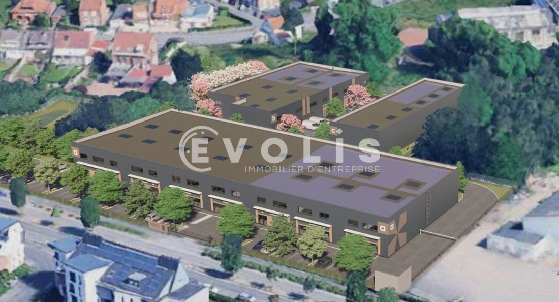 Photo 1 – location Entrepôts / activités	NOYELLES GODAULT (62950)