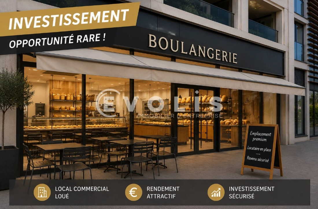 Photo 1 – vente Locaux commerciaux	CLAMART (92140)