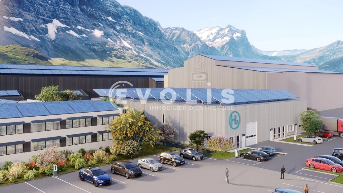 Photo 1 – location Entrepôts / activités	LE CHEYLAS (38570)