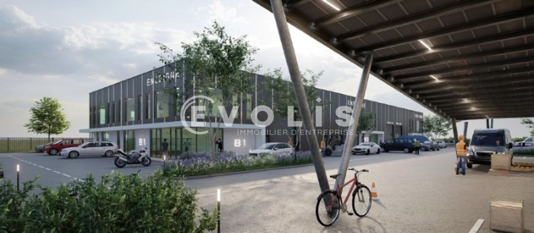 Photo 1 – location Entrepôts / activités	PERENCHIES (59840)