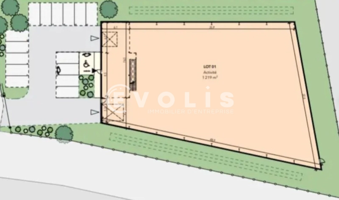 Photo 3 – vente Entrepôts / activités	HERLIES (59134)