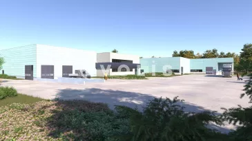 Photo 1 – location Entrepôts / activités	BLYES (01150)