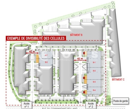 Photo 4 – location Entrepôts / activités	LE BOURGET (93350)