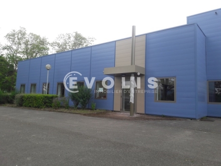 Photo 1 – location Entrepôts / activités	BLYES (01150)