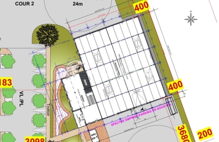 Photo 14 – location Entrepôts / activités	SAINT PRIEST (69800)