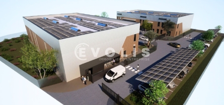 Photo 3 – location Entrepôts / activités	SAINT PRIEST (69800)