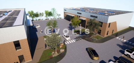 Photo 1 – location Entrepôts / activités	SAINT PRIEST (69800)