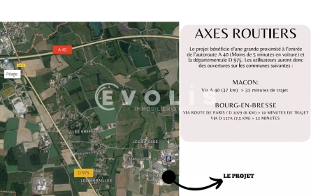 Photo 2 – vente Terrains	VIRIAT (01440)