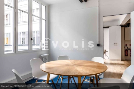 Photo 3 – location Coworking	PARIS (75010)